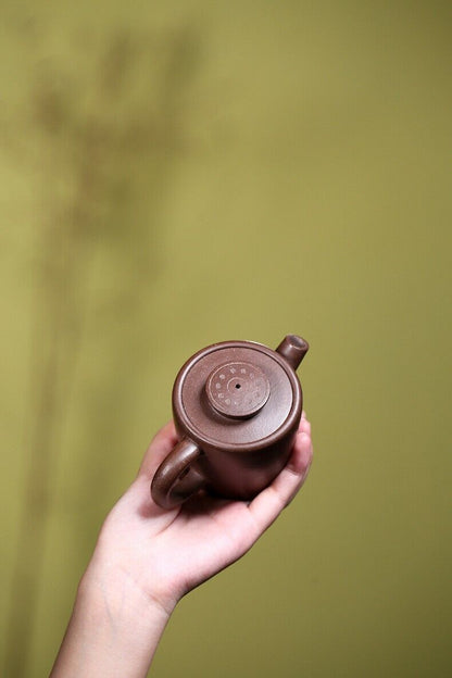 160cc Handmade Purple Clay Tea Pot in Yixing, China JuLun Hu Gongfu Tea Pot-
