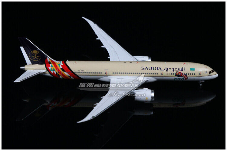 1:400 JC Wings SAUDI BOEING 787-9 Passenger Airplane Diecast Aircraft Model