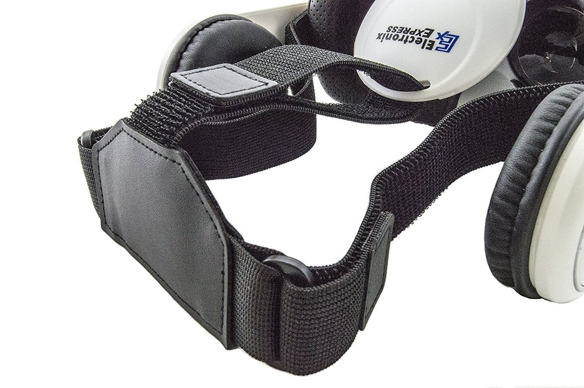 3D VR Headset with Stereo Headphones for all 4.7" to 6.2" Smartphones