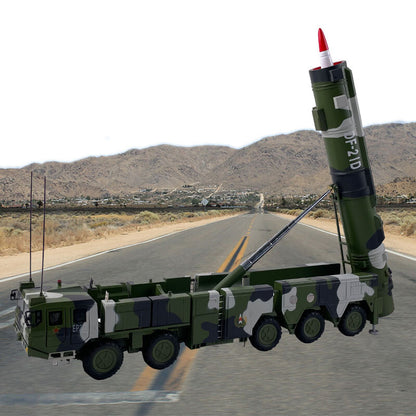 1: 35 China Dongfeng DF 21D Ballistic Missile Launch Vehicle Model Alloy