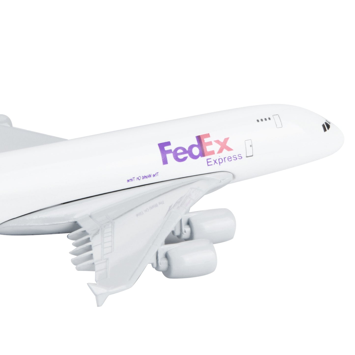 Airplane 16Cm Model For Federal Express A380 1:400 Aircraft Kits Collection/Gift
