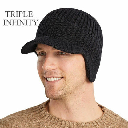 Winter Cap Baseball Outdoor Fishing Riding Thick Windproof Comfortable Soft Hat