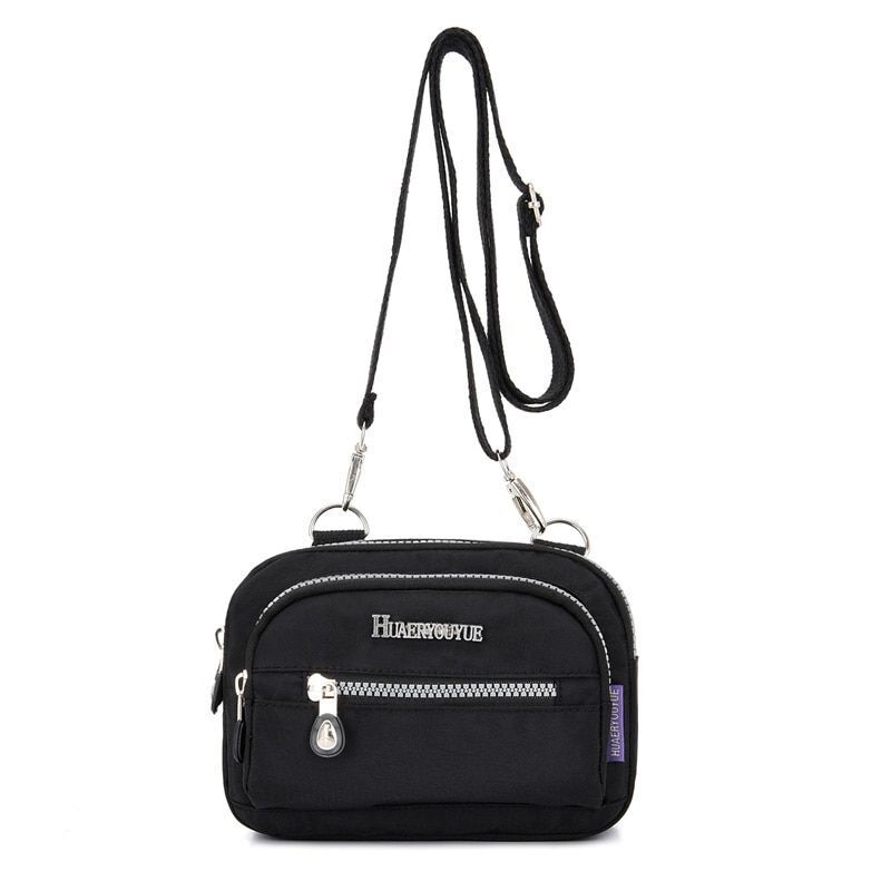 19*8*14CM Bags Small Purse Shoulder Bag Waterproof Nylon Crossbody Packs Handbag