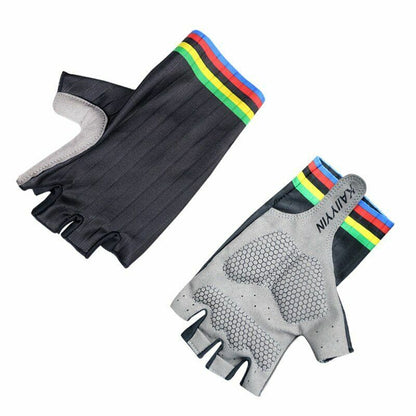 Cycling Gloves Pro Aero Men Women Non-slip Impact Resistant Sports Gloves Road S
