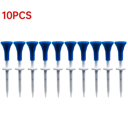 5-30pcs Mini Golf Ball Tee Holder Adjustable Height Golf Limit Tees Plastic Golf