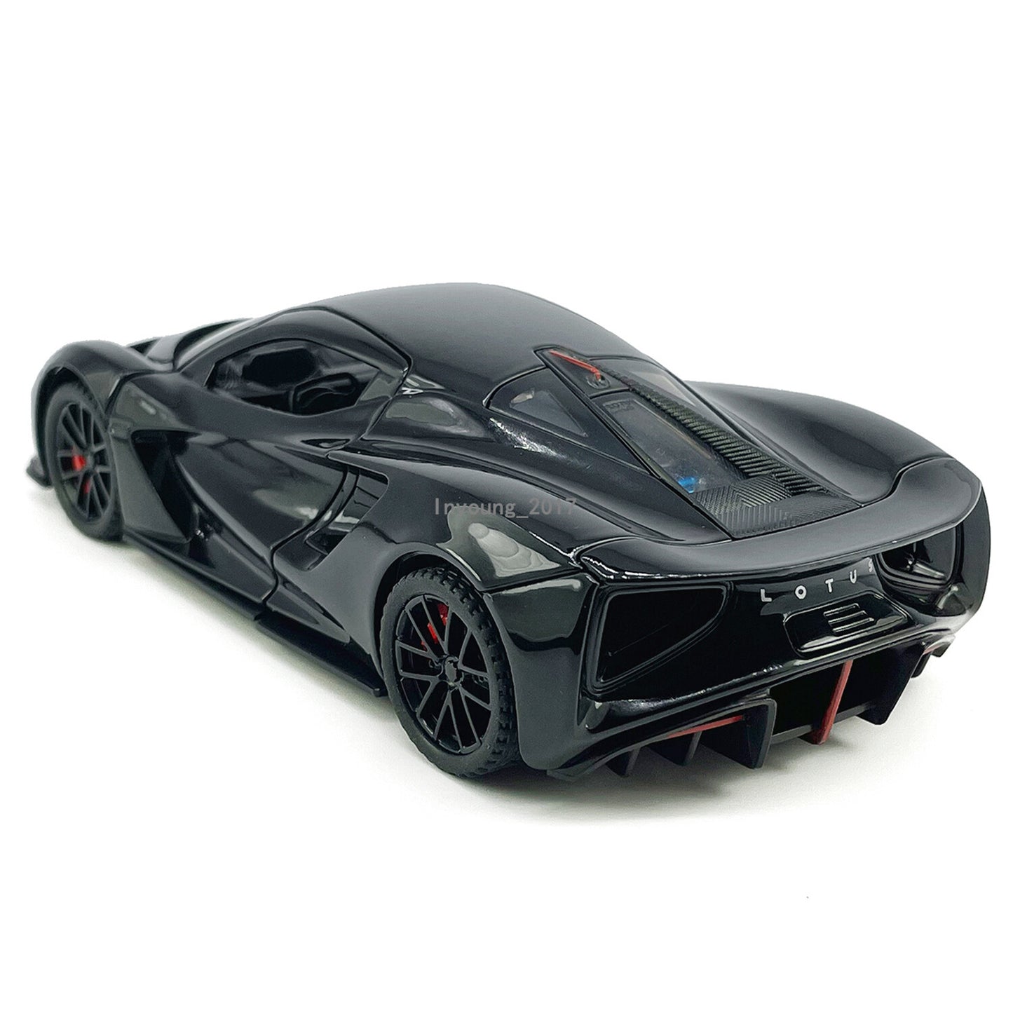 1/32 Lotus Evija Model Car Diecast Toy Vehicle Toys for Boys Kids Gifts Black