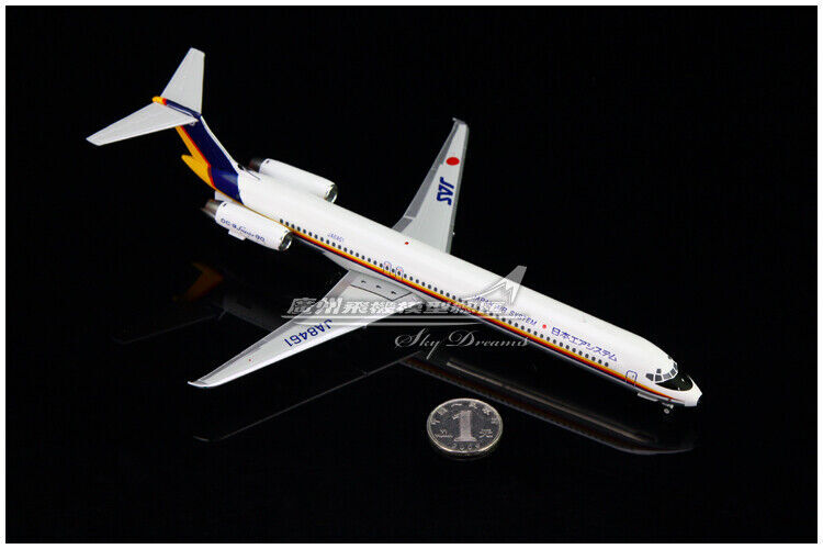 1:200 JC Wings JAS MCDONNELL DOUGLAS MD-81 Airplane Diecast Aircraft Plane Model