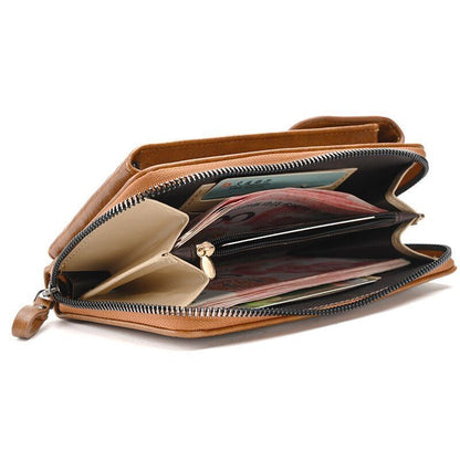 Small Crossbody Messenger Bags Shoulder Bag Wallet Leather Card Holder Purse 1PC