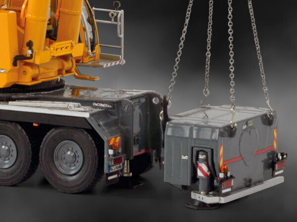 1:50 WSI LIEBHERR LTM1650-8.1 Crane Construction Machine Equipment Diecast Model