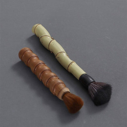 Natural Bamboo Tea Brush|Tea Accessories|Pot Brush|Tea Pet Brush