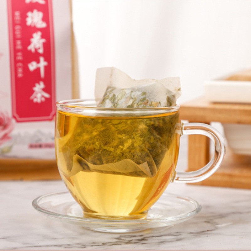 120克玫瑰莲花叶茶30包花茶保健康茶美容茶-