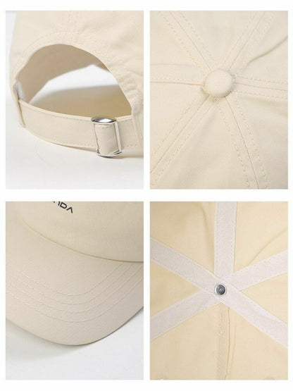 Head Cap Baseball All-match Hat Sun protection Sports Cotton Running Outdoor 1PC