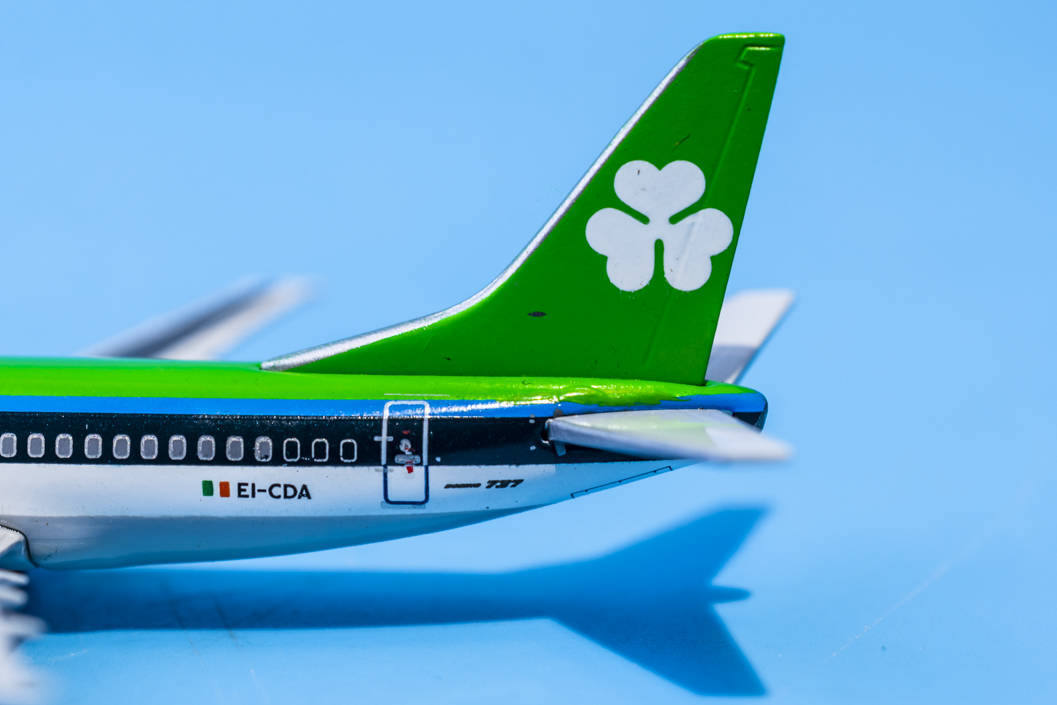 1:400 JC Wings Aer Lingus B737-500 Passenger Diecast Aircraft Model