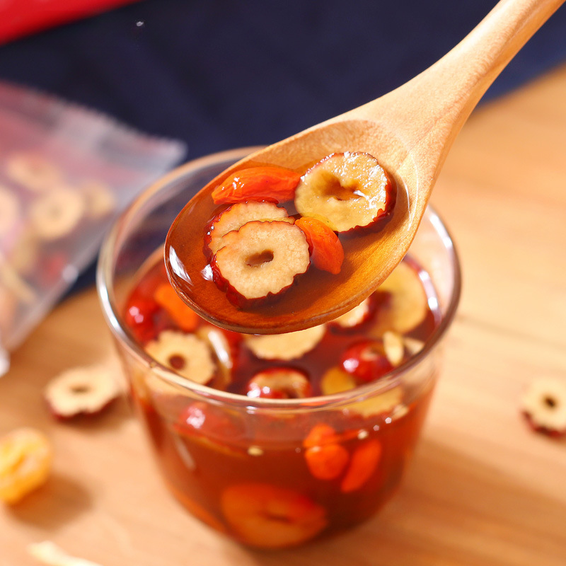 150g Brown Sugar Ginger Tea Longan Jujube Goji Berry Black Sugar Ginger Jujube