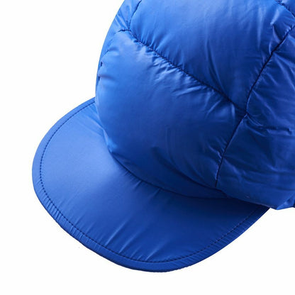 Thermal Hat Windproof Duck Down Peaked Warm Fleece Soft Cycling Hunting Outdoor