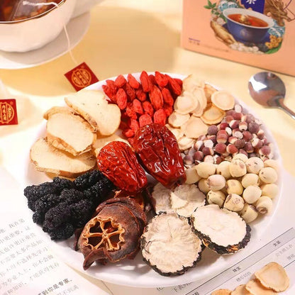 120g Ginseng Nine Treasure Tea - For Men's Health and Kidney Nourishment.