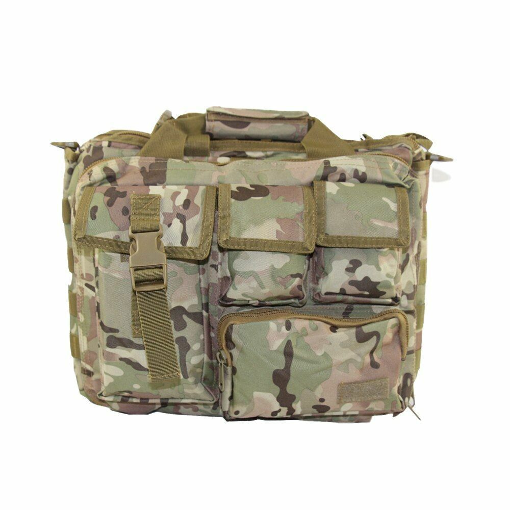 15'' Tactical Computer Backpack Belt Shoulder Bag Camping Outdoor Sports Hiking
