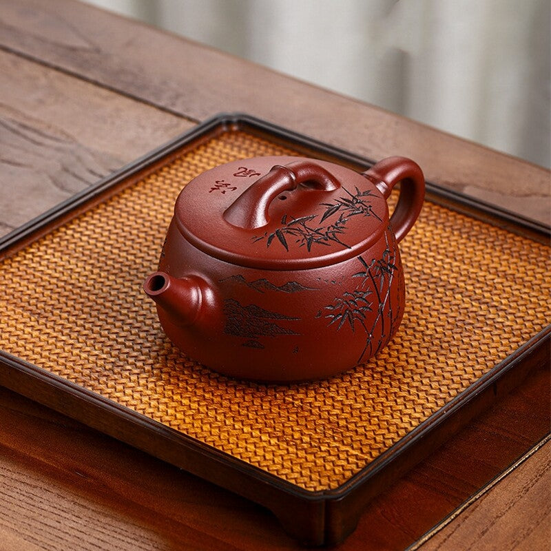 Full Handmade Tea Pot With 19 Infuser Holes Certificate Paper Master Pot Zisha