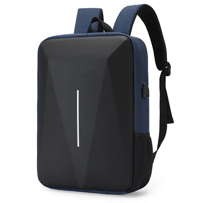 Black PC Hard Shell Bag Commuting Business Backpack Men's Backpack Computer Bag