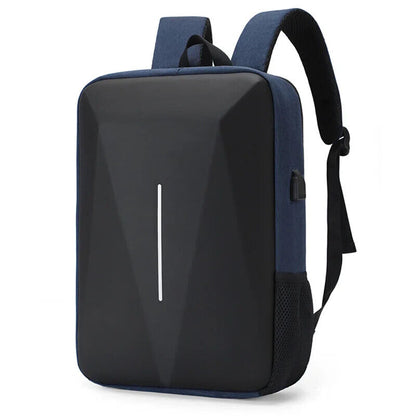 Black PC Hard Shell Bag Commuting Business Backpack Men's Backpack Computer Bag