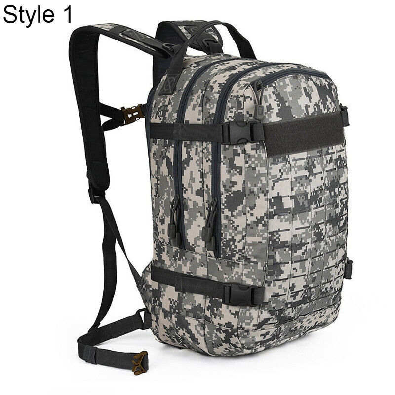 Hiking Backpack Men Camouflage Army Military Bag Mountaineering Climbing