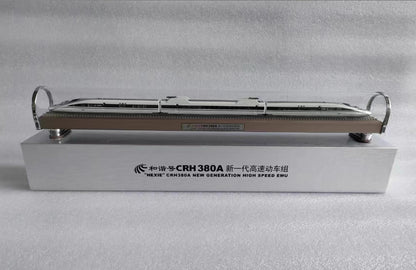 1:87 100CM "HEXIE" CRH380A NEW GENERATION HIGH SPEED EMU Train Diecast Model