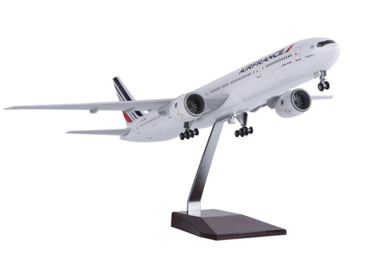1:157 47CM AIR FRANCE BOEING 777-300ER Plane Landing Gear Resin Aircraft Model