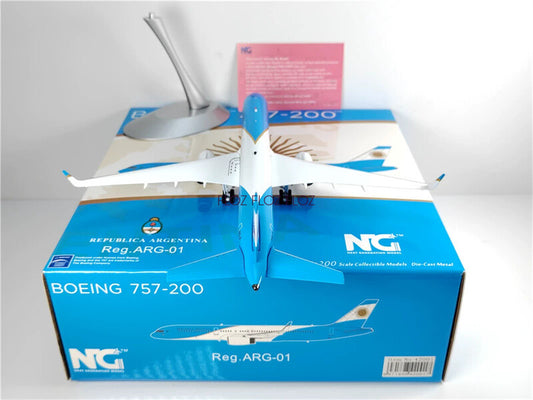 NG Models REPUBLICA ARGENTINA for Boeing B757-200 ARG-01 1:200 Aircraft Model