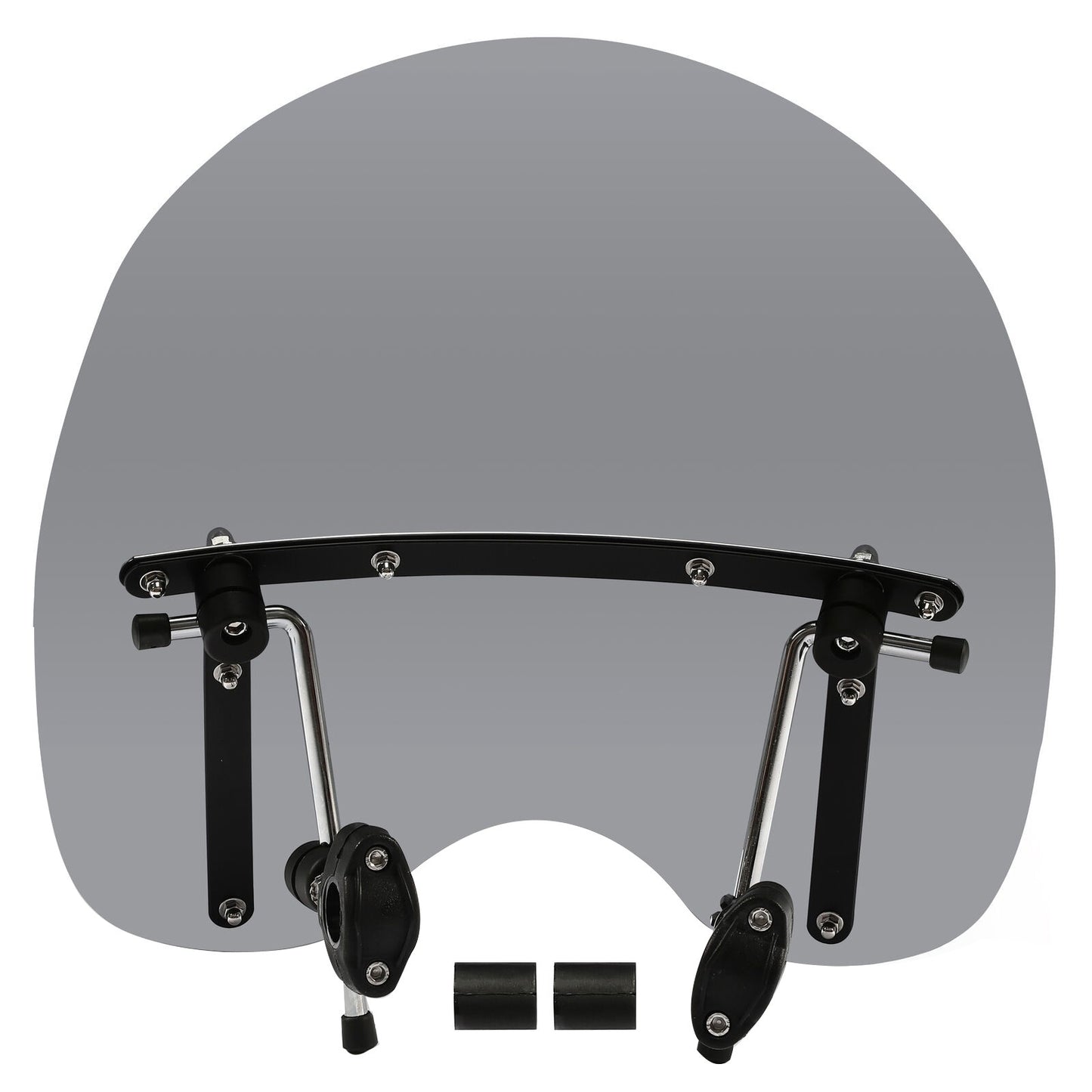 Quality 19" Motorcycle Windscreen Windshield For Suzuki For Yamaha For Vulcan
