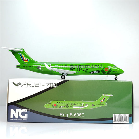 1:200 NG Model Genghis Khan Airines ARJ21-700 Airplane Diecast Aircraft Model