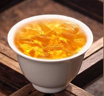 357g 2023 Aged White Tea Pu'er White Tea Fuding Tea Cake Rich Aroma Tea cake