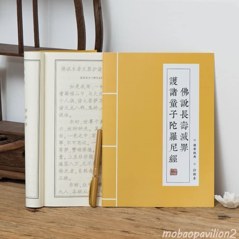 Tradition Buddha Scriptures Beginners Brush Copy Calligraphy