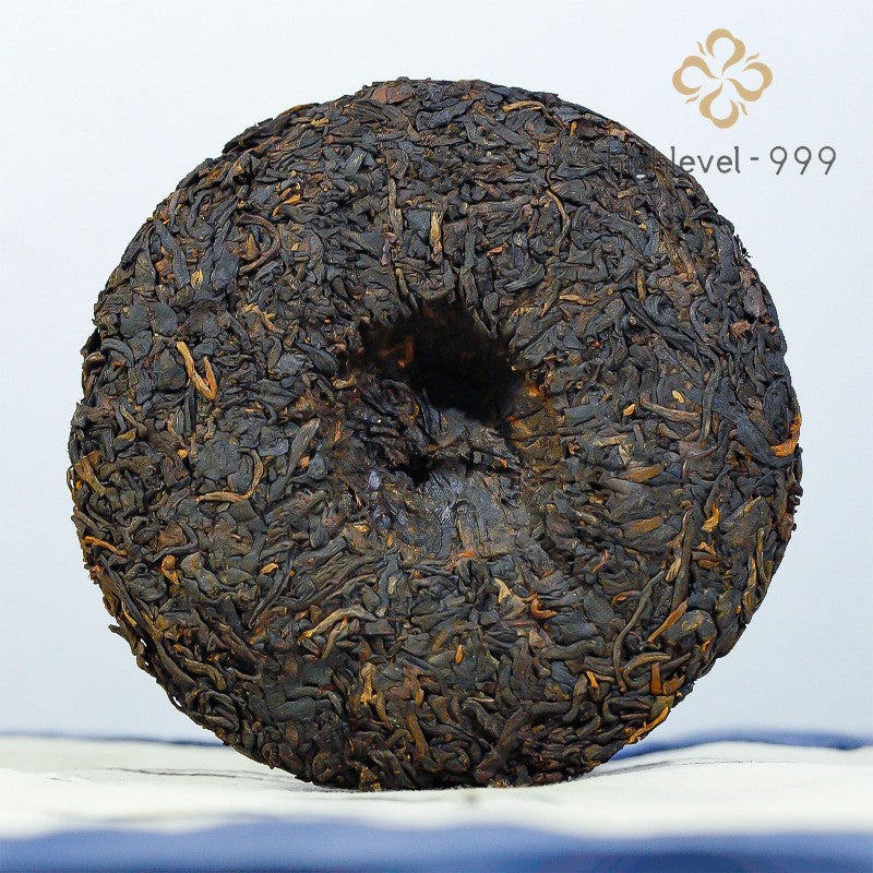 100g Ripe Pu'er Mini Tea Cake Yunnan High Mountain Fermented Pu'er Tea