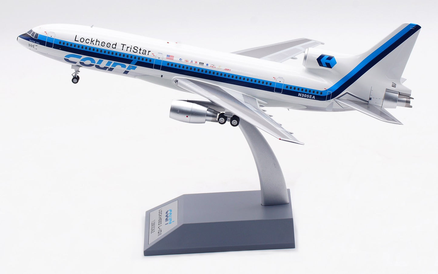 1:200 InFlight Lockheed TriStar L-1011 N305EA Airplane Diecast Aircraft Model