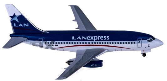 1:400 AeroClassics LANCHILE BOEING 737-200 Passenger Airplane Diecast Model