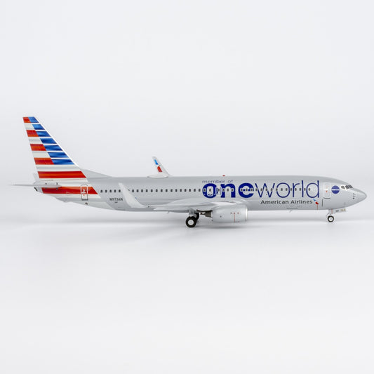 1:200 NGmodels American Airlines B737-800 Passenger Airplane Diecast Plane Model