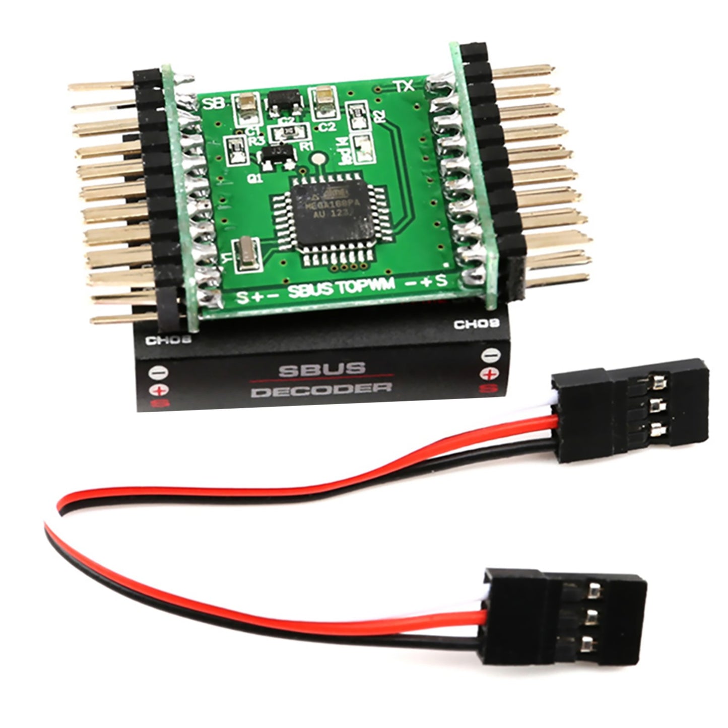 1PC PWM Converters 16CH Sbus To PWM/PPM/DECODER Compatible For Frsky Transmitter