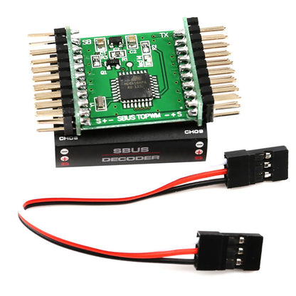 1PC PWM Converters 16CH Sbus To PWM/PPM/DECODER Compatible For Frsky Transmitter