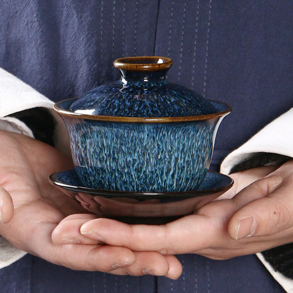 Ceramic Tea Bowl Teacup Chinese Tea Set Tea Set Vintage Tureen Tea Cup