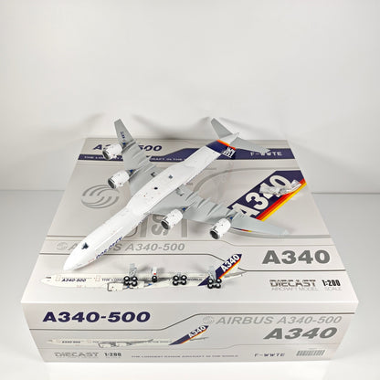 1:200 JC Wings Airbus Airbus A340-500 F-WWTE Airplane Diecast Plane Model