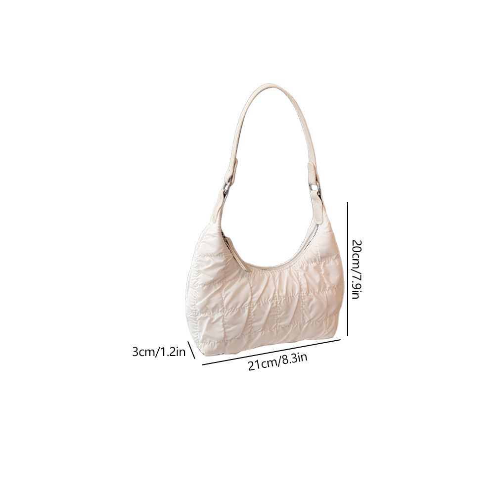 Shoulder Bag Stitching Embroidery Pillow Crossbody Bag Large Nylon Waterproof