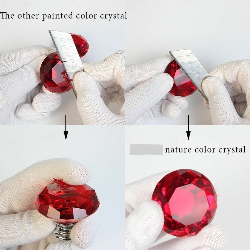 Crystal Diamond Big Glass Party Decoration Romantic Proposal Home Gift Fancy K9