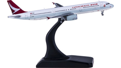 1:400 JC Wings CATHAY DRAGON AIRBUS A321 Passenger Airplane Diecast Plane Model