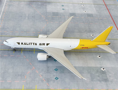 Phoenix DHL KALITTA AIR for Boeing 777-200 N772CK 1：400 plane Pre-builded Model