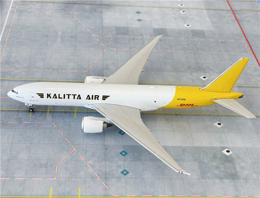 Phoenix DHL KALITTA AIR for Boeing 777-200 N772CK 1：400 plane Pre-builded Model