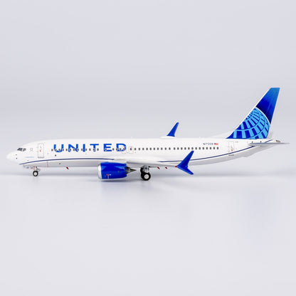 1:400 NG Models United Airlines Plane Boeing 737 MAX 8 Diecast Aircraft Model