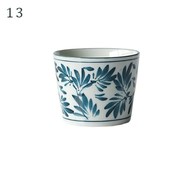Japanese Style Ceramic Tableware Straight Cup Porcelain Tea Cup Sake Mug GIft