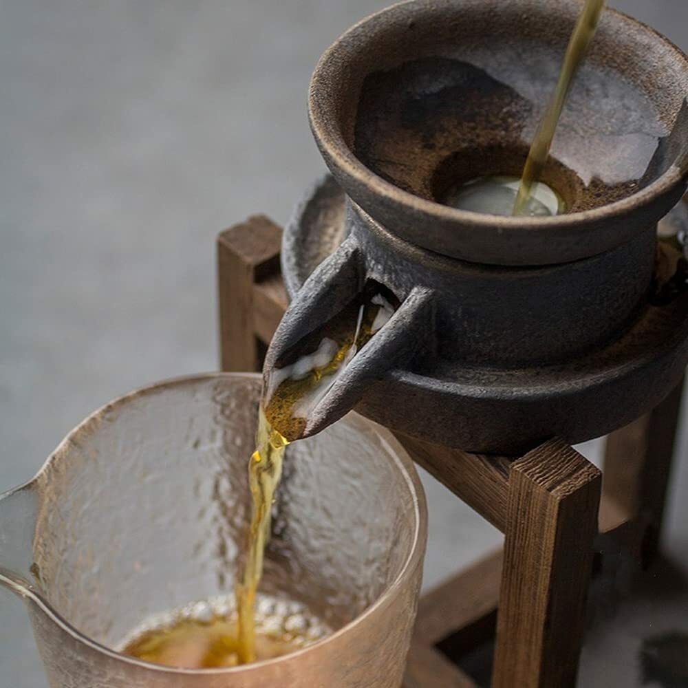 Purple Clay Tea Strainers Handmade Spice Filter Creative Chinese Kung Fu Tea Set