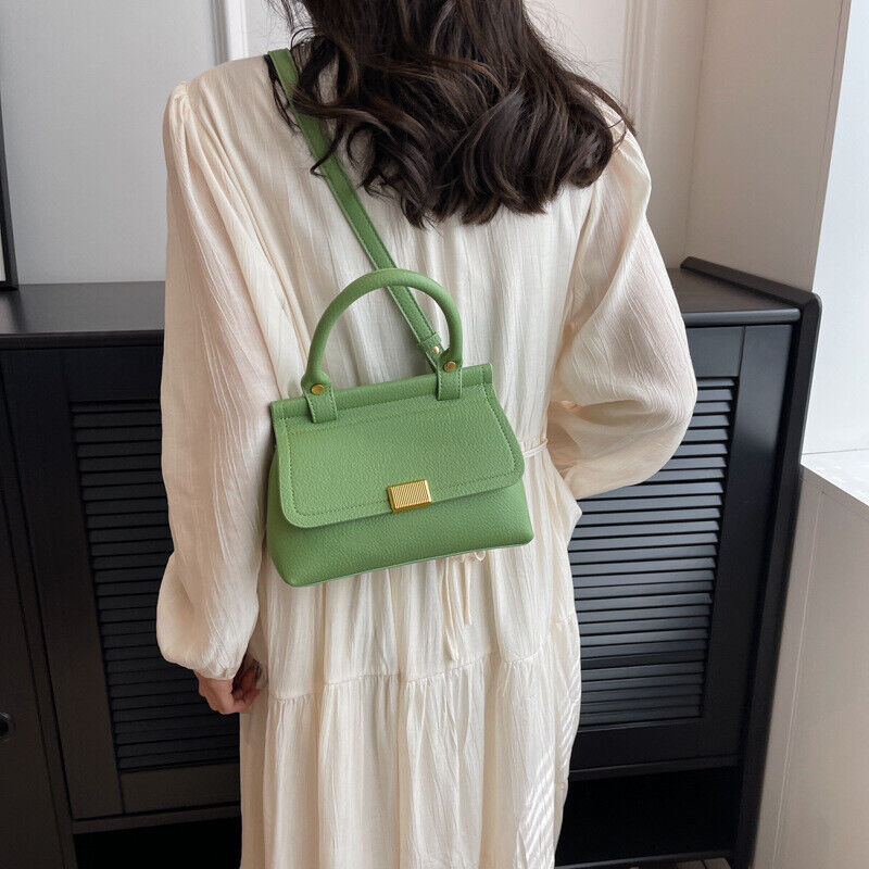 Faux Leather Shoulder Bag Tote Purse Handbags Messenger Crossbody Satchel