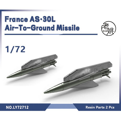 Yao's Studio LY72712 1/72 Model Upgrade Parts France AS30L Air-To-Ground Missile